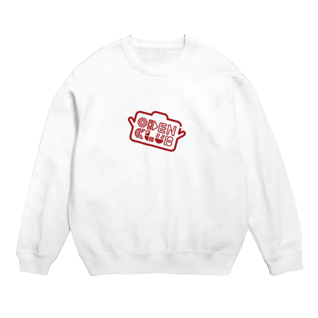 リサイクルショプ かそうのおでんクラブ（1色ver） Crew Neck Sweatshirt