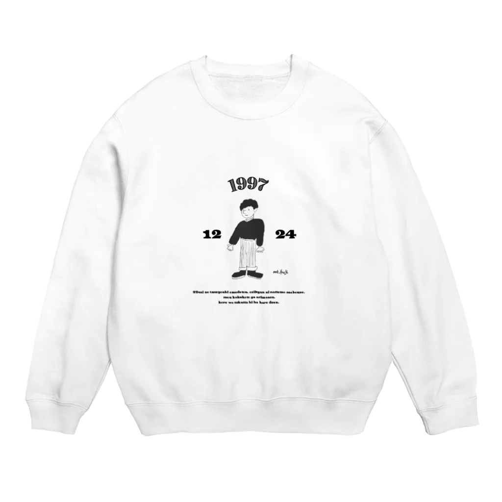 keidango82のふじ Crew Neck Sweatshirt