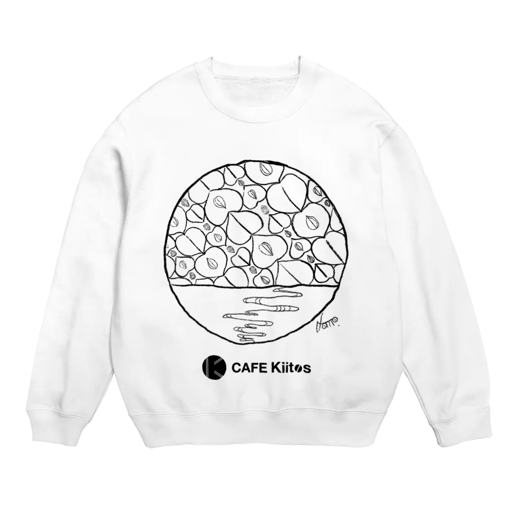 CAFEKiitosの【CAFE Kiitos × Mika Itoh】シリーズ vol.2 Crew Neck Sweatshirt