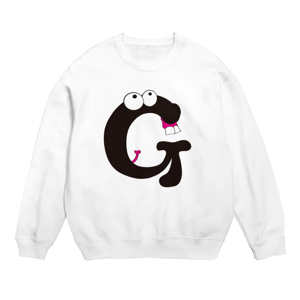 Easy LeeのalphabeT(G) Crew Neck Sweatshirt