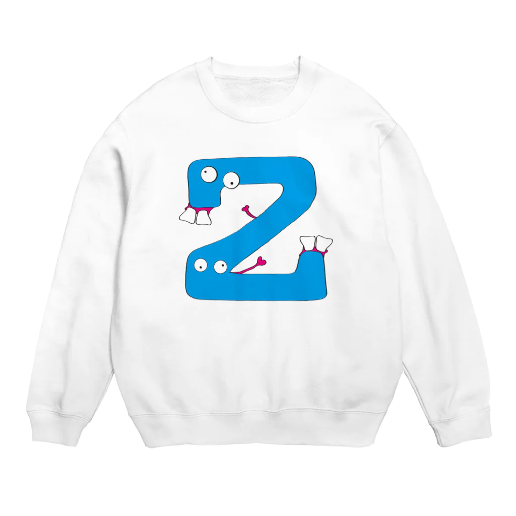 Easy LeeのAlphabeT"Z" Crew Neck Sweatshirt