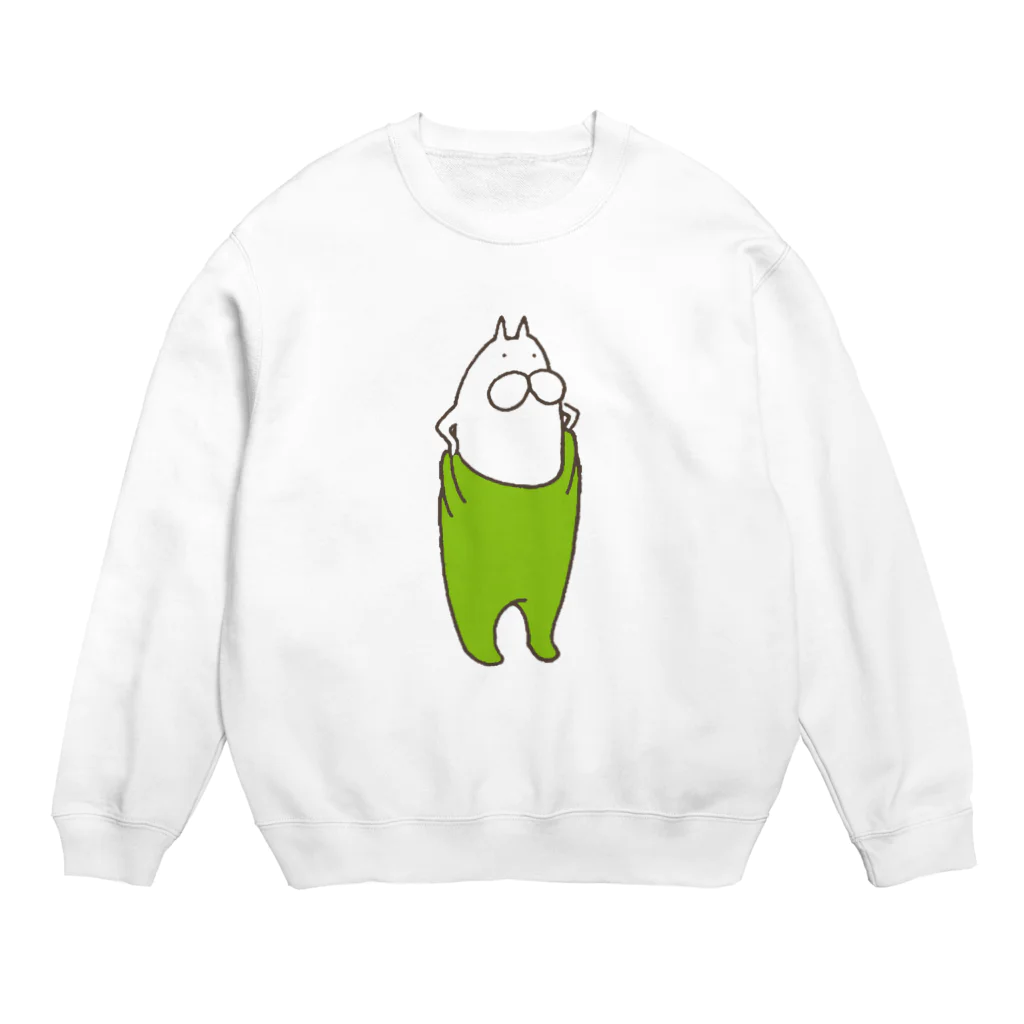 くらきち ONLINE SHOPのねこタイツのゆるいタイツ Crew Neck Sweatshirt