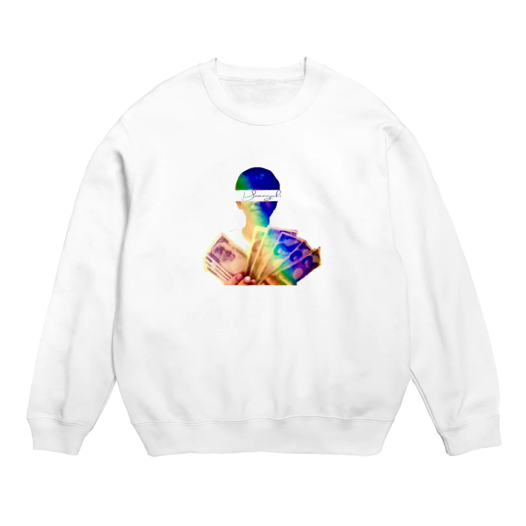 shop-y-tのY-T-Style rainbow life series Crew Neck Sweatshirt