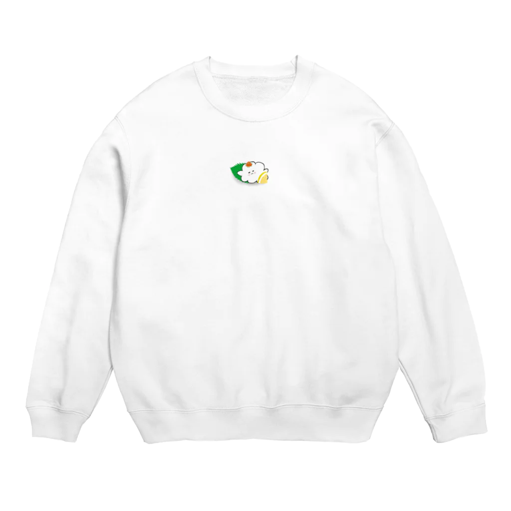 𝘦 𝘯 𝘶のしらこちゃん（オリジナル） Crew Neck Sweatshirt