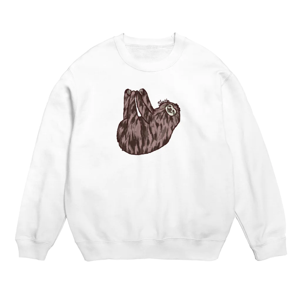 七味田飾品街のSLOTH(ミユビナマケモノ) Crew Neck Sweatshirt