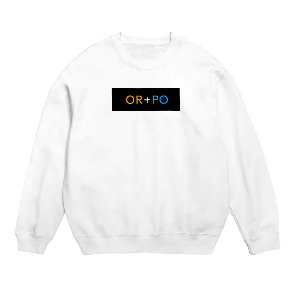 OR+POのOR+PO color Crew Neck Sweatshirt