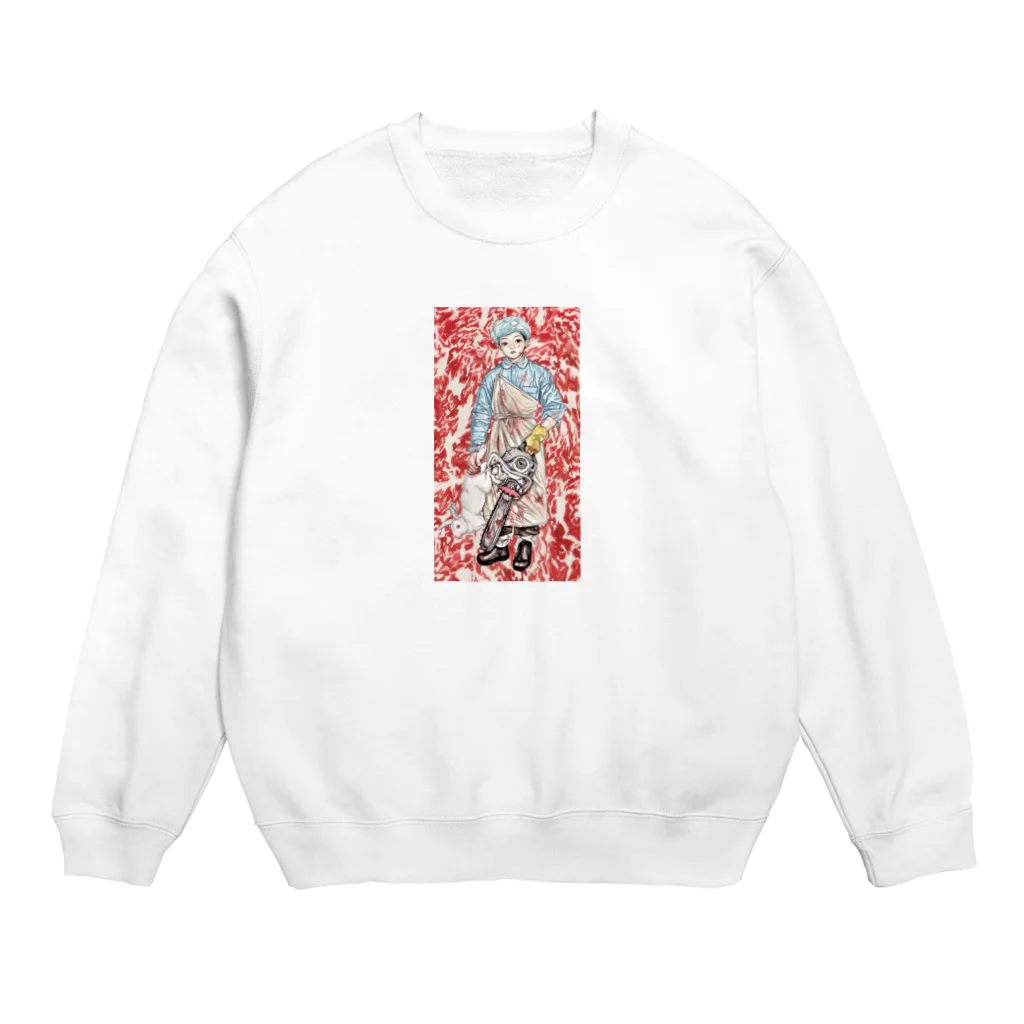 ☢のlapin Crew Neck Sweatshirt