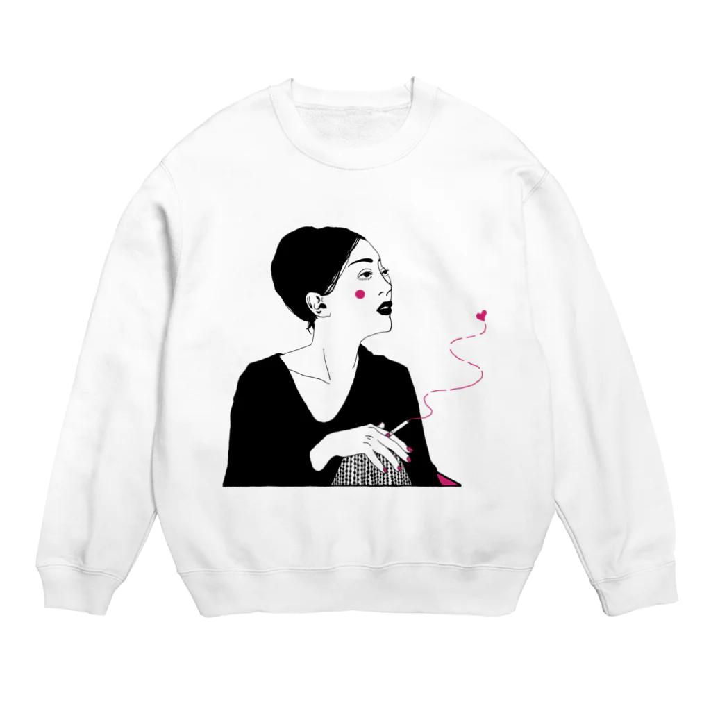 majoccoの恋の煙 Crew Neck Sweatshirt