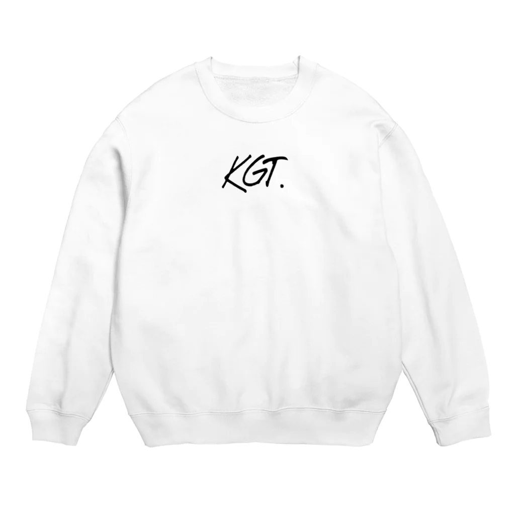 \ KGT. SHOP /の傀儡(くぐつ)ロゴ Crew Neck Sweatshirt