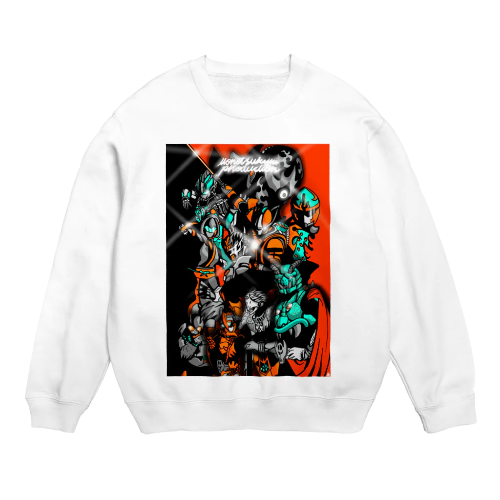 りん太のmonotsukuri production ALL STARS Crew Neck Sweatshirt