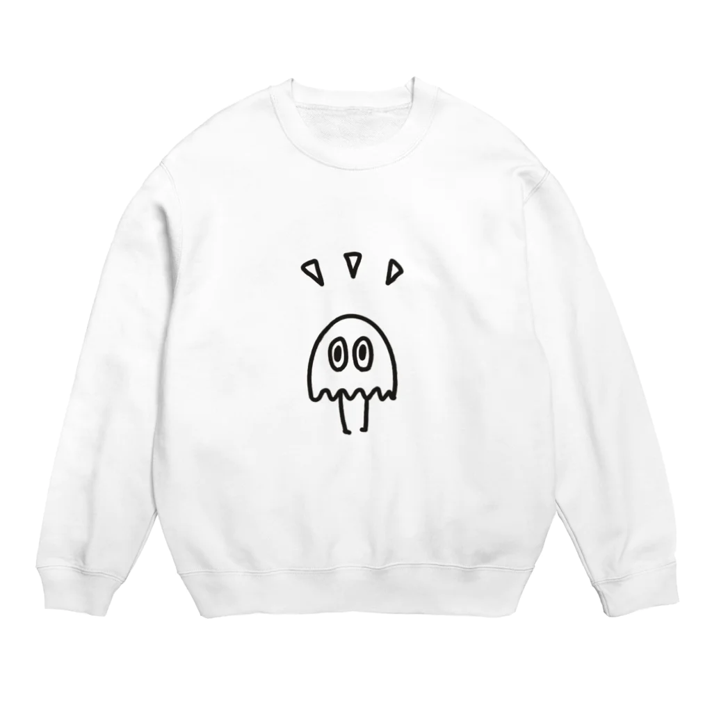 ICOのおばけくん シンプル Crew Neck Sweatshirt