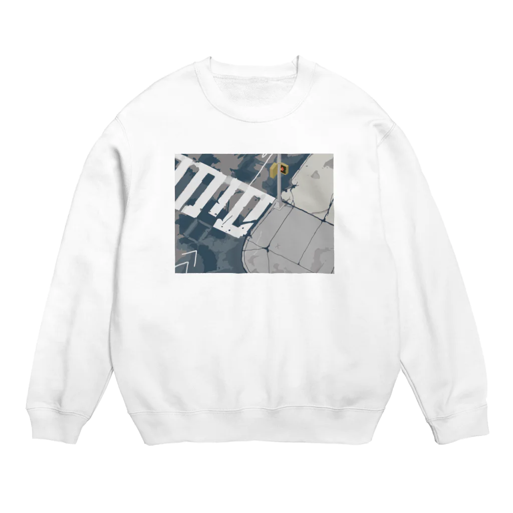 Yutaro : shopのCrosswalk Crew Neck Sweatshirt