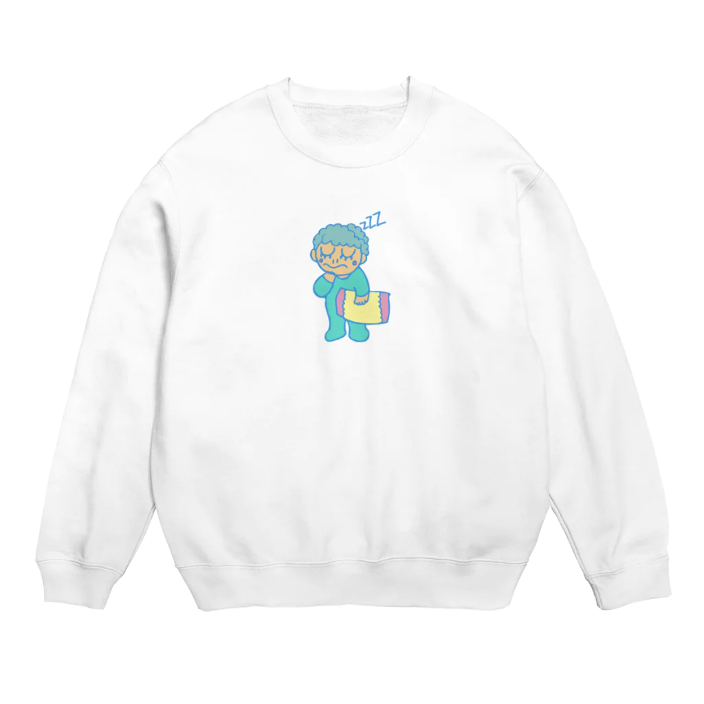 cheeseのねむねむ Crew Neck Sweatshirt