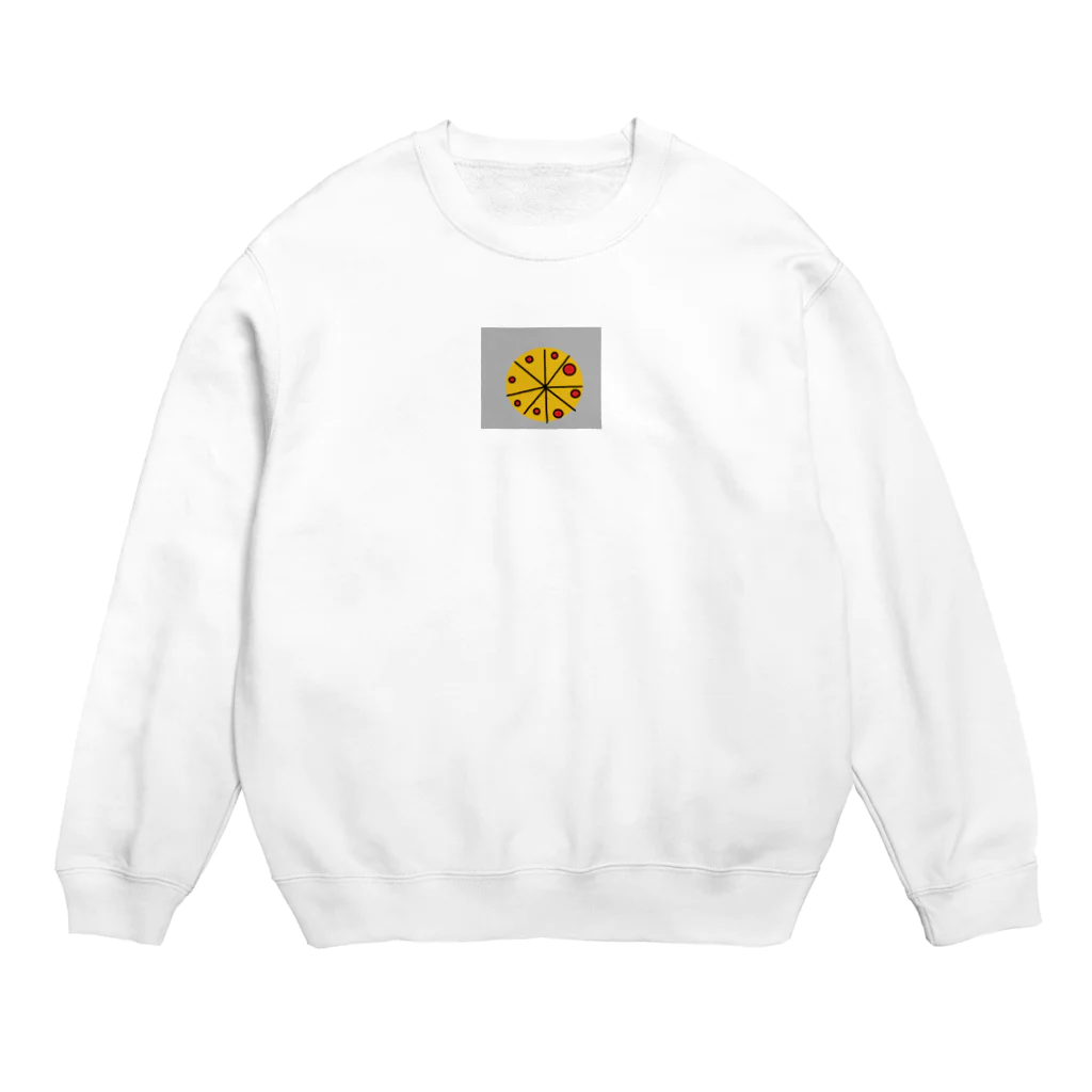 miiyuのpizzaforever Crew Neck Sweatshirt