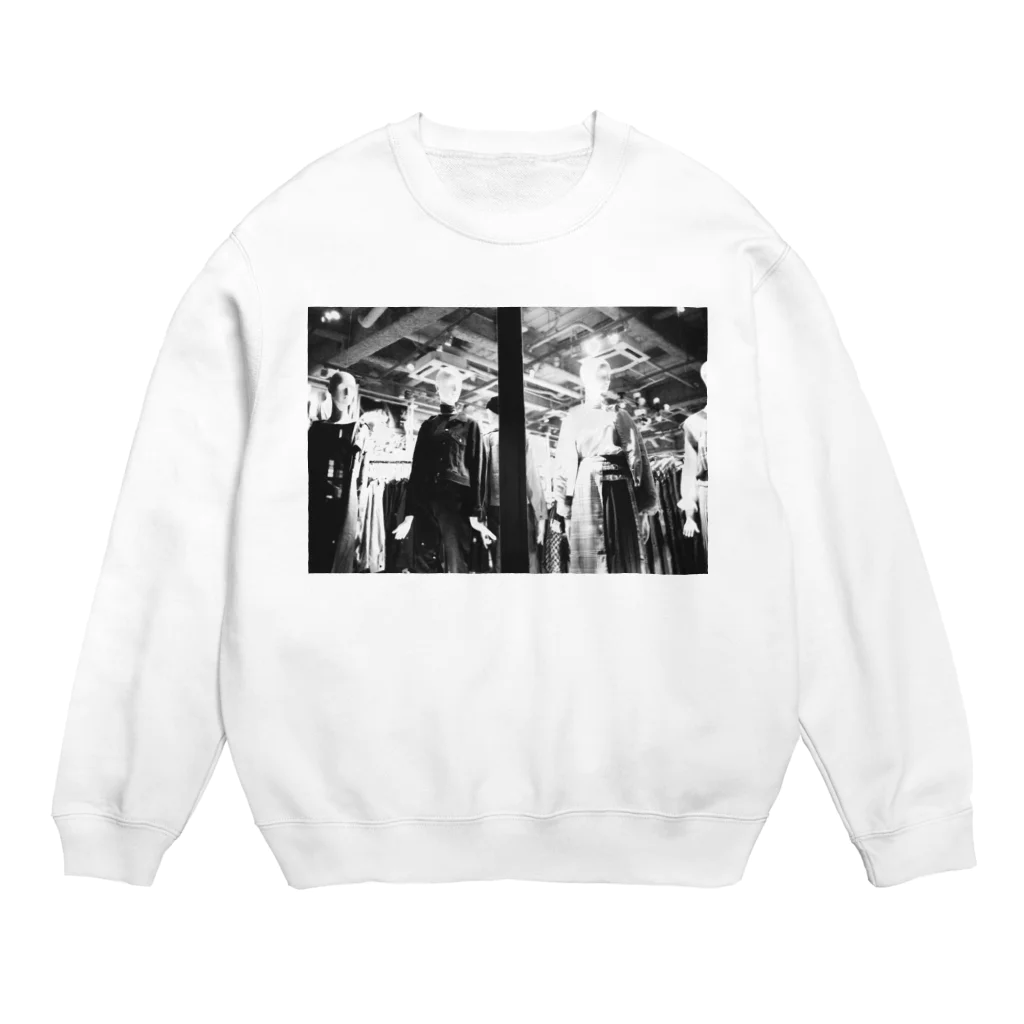 やぎゅのモノクロ３ Crew Neck Sweatshirt