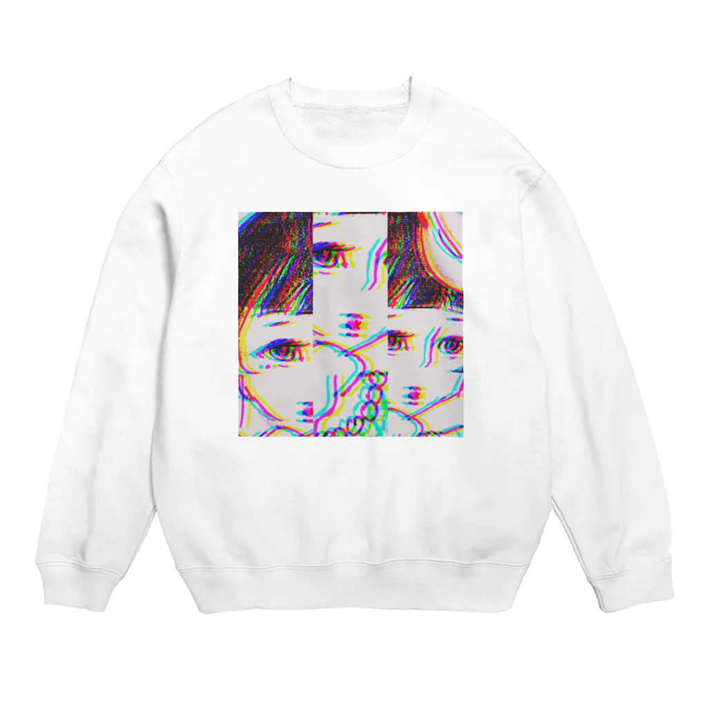 4614の夢壊乙女 Crew Neck Sweatshirt