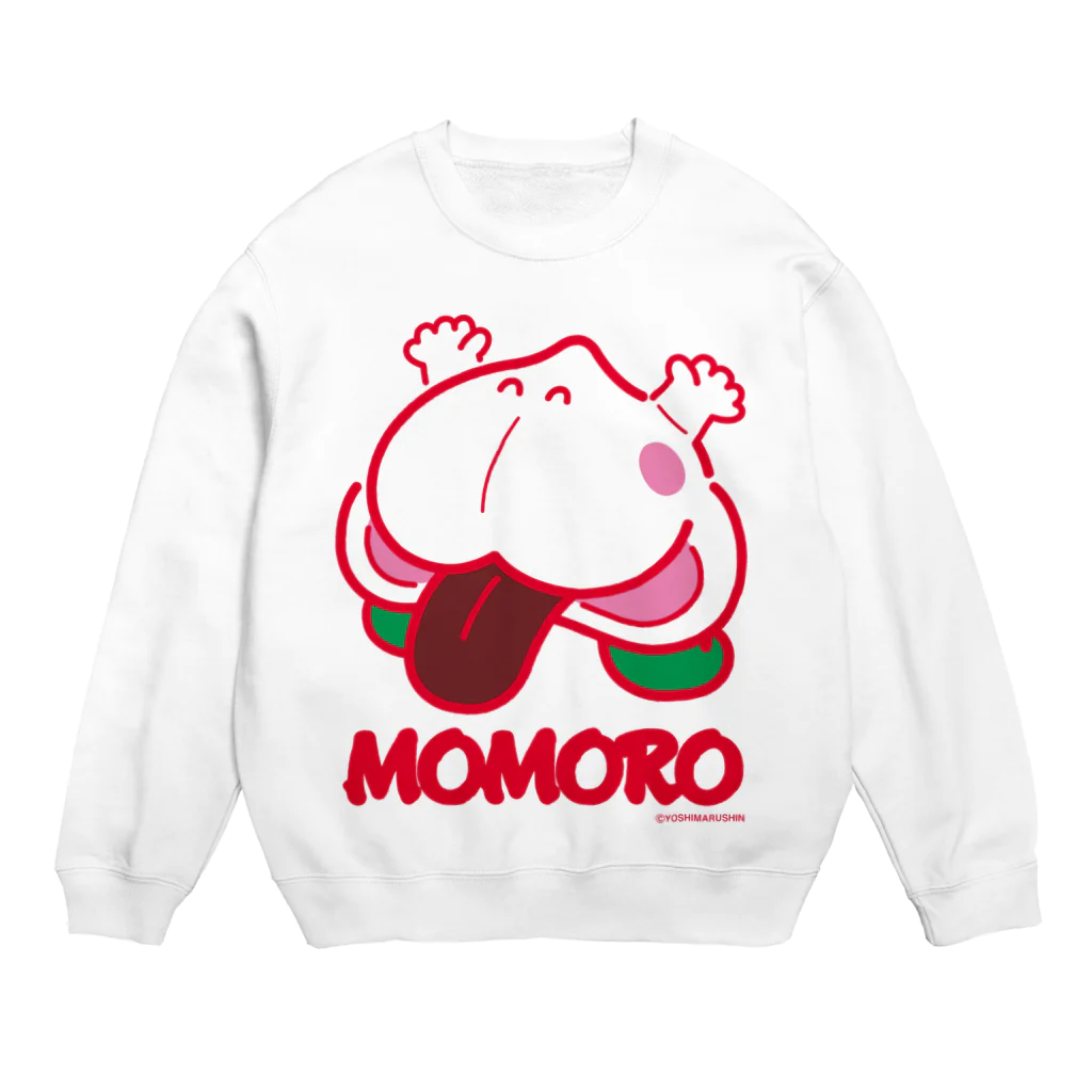 よシまるシンのMOMORO（WHITE） スウェット