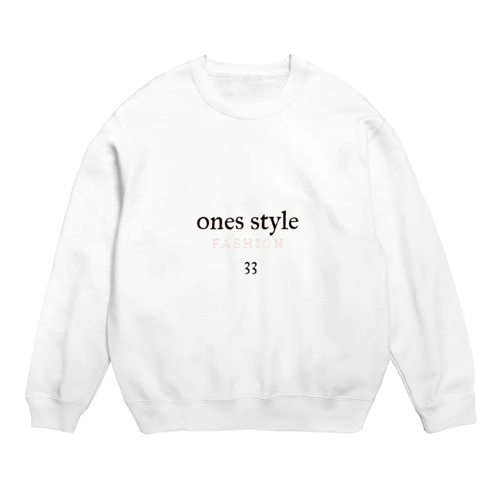 onesstyle33のonesstyle33 Crew Neck Sweatshirt