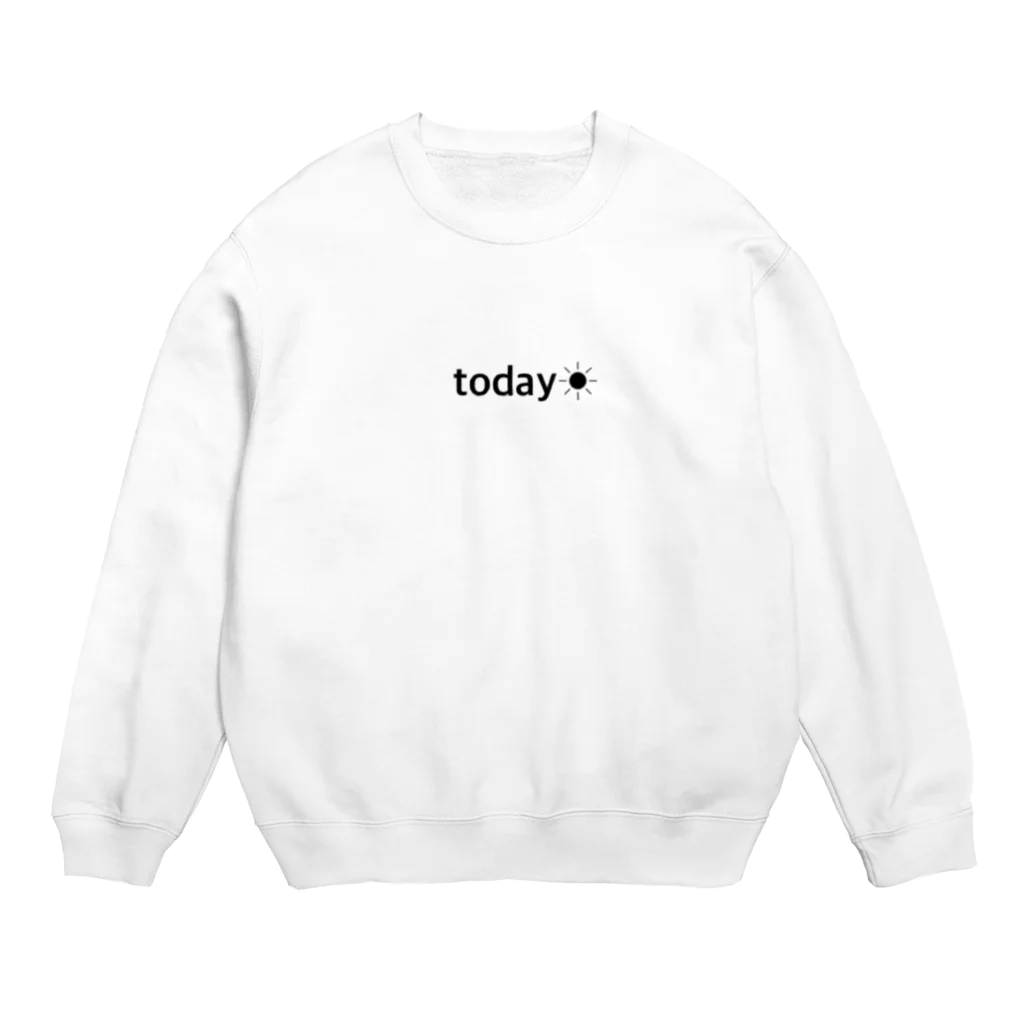 e__koreaのtoday☀︎ Crew Neck Sweatshirt