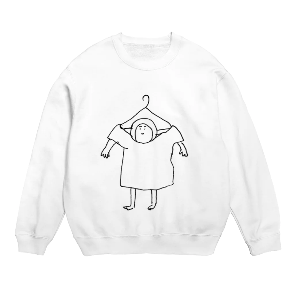 煮玉子ちゃんの煮玉子ハンガー Crew Neck Sweatshirt