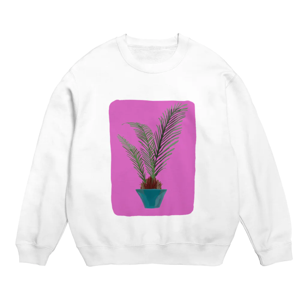 _payapaya_の植物の力を借りたい Crew Neck Sweatshirt