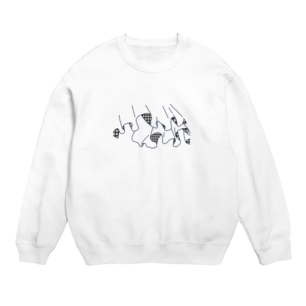 林檎のカーテン Crew Neck Sweatshirt