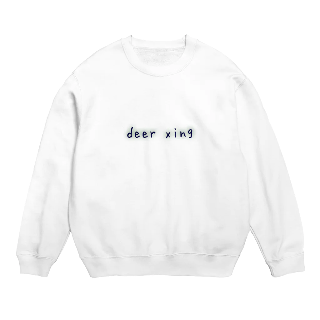 deer xingのdeer xing  Crew Neck Sweatshirt