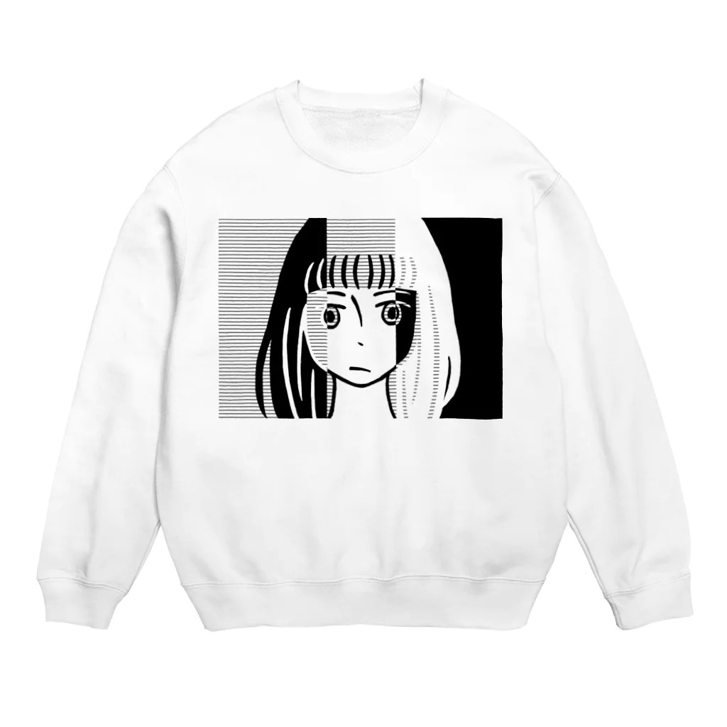 yummi's itemの三重人格ちゃん Crew Neck Sweatshirt