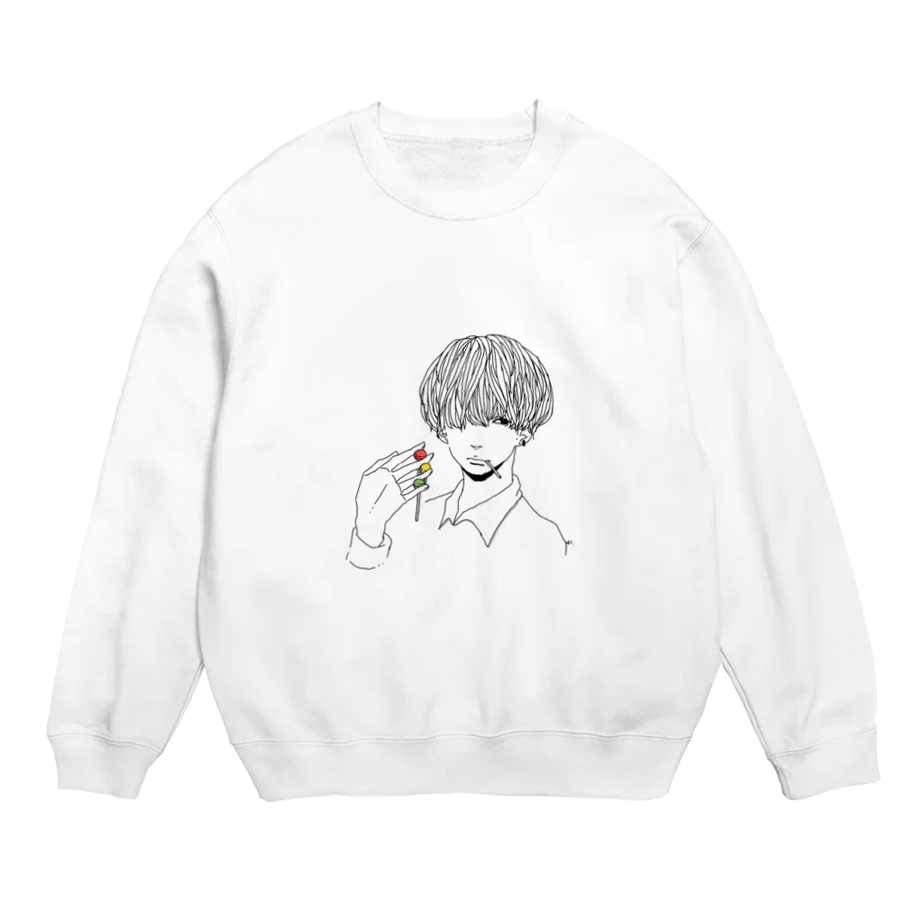 pikasoの精神安定剤印 Crew Neck Sweatshirt