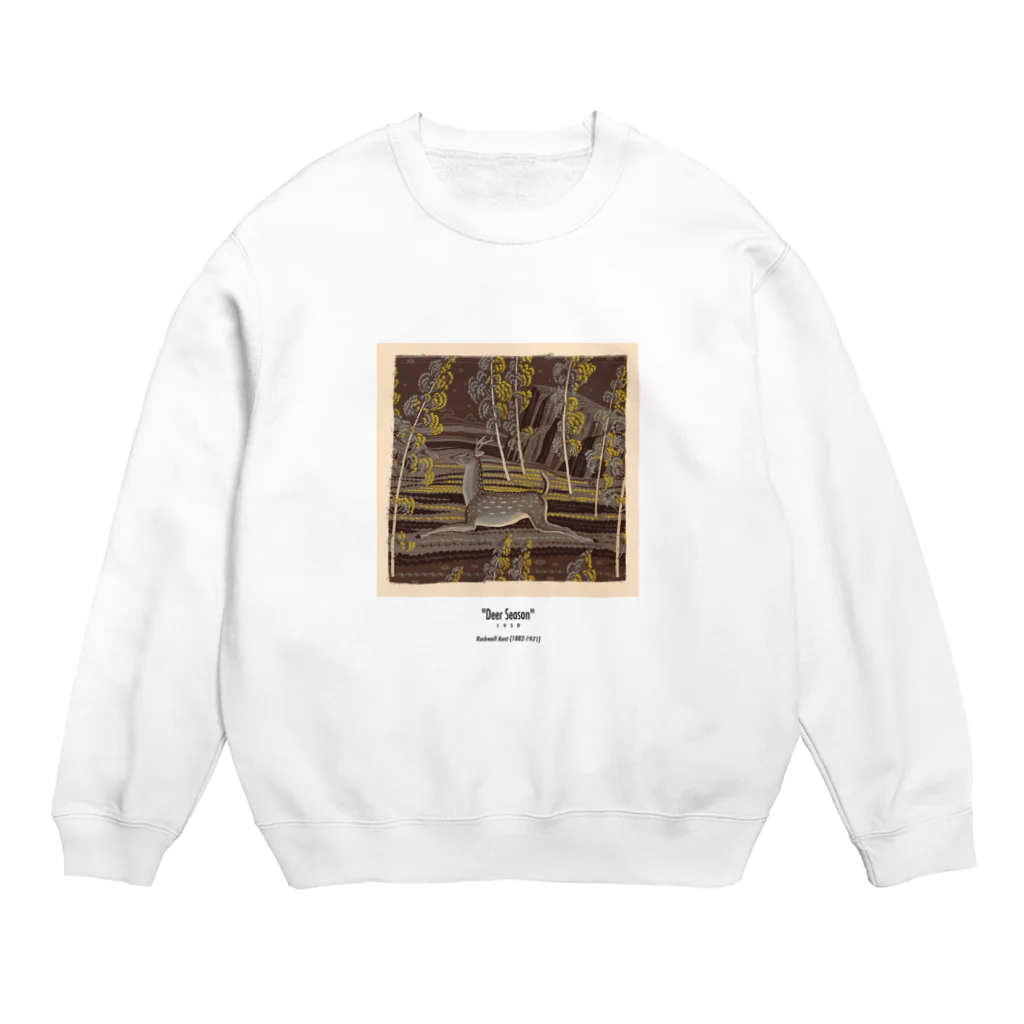 AGO(アゴ)の"Deer Season" Crew Neck Sweatshirt