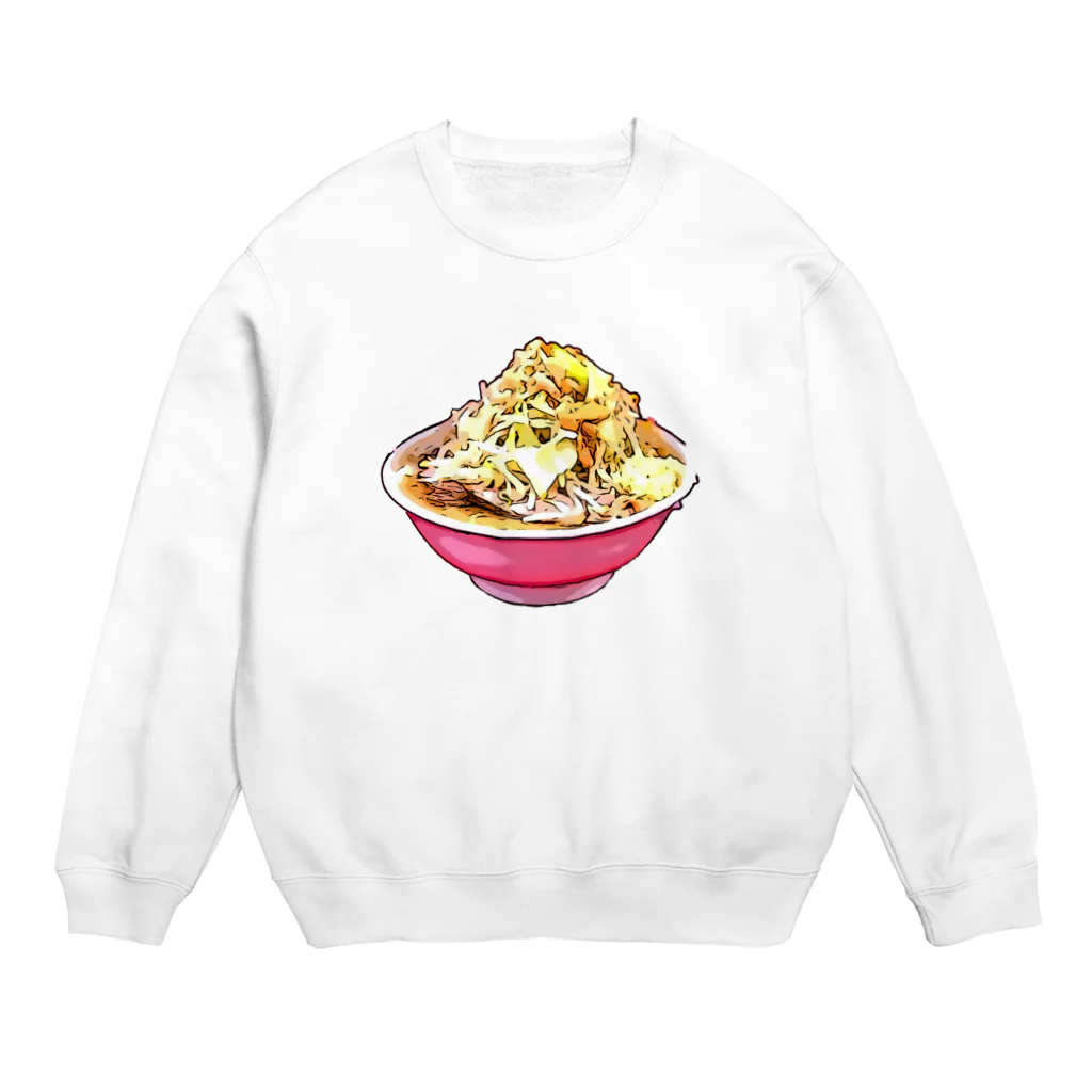 ramenjiroのラーメン二郎 Crew Neck Sweatshirt