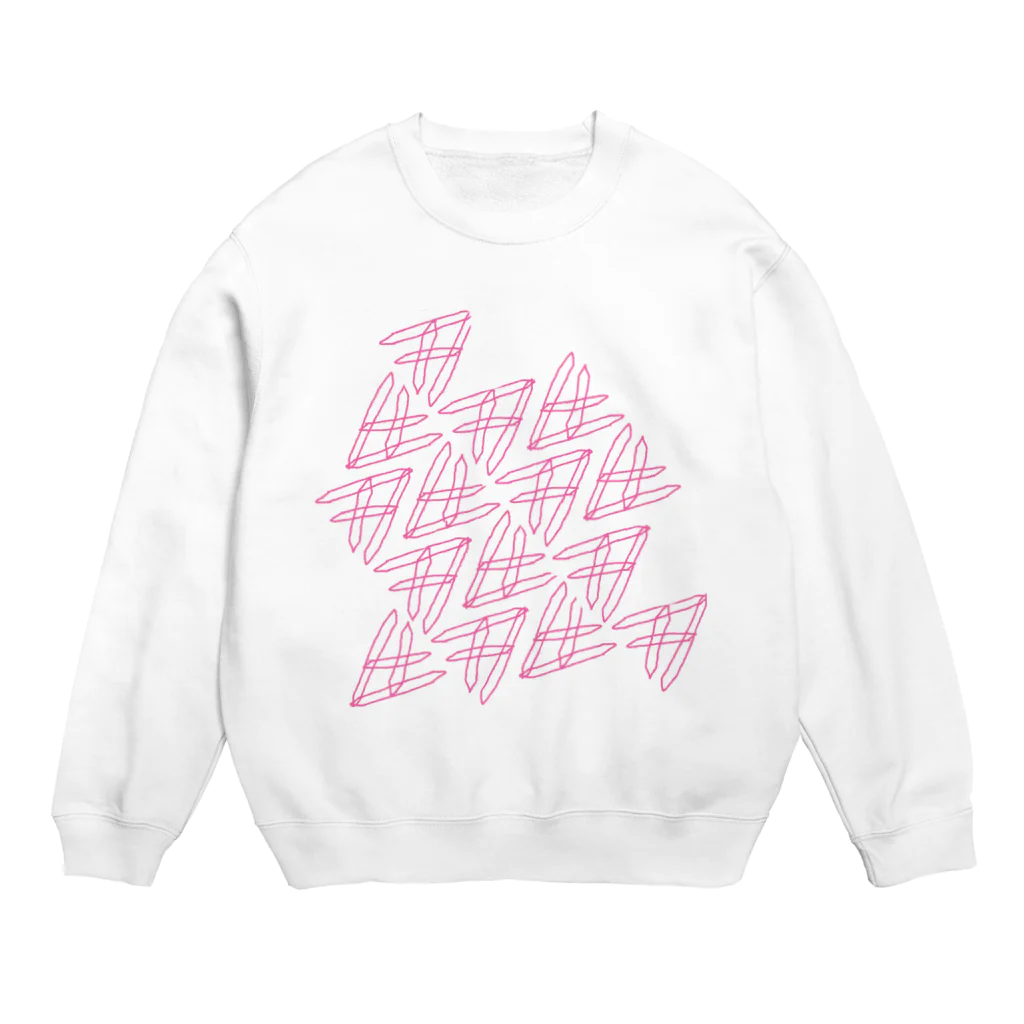 inusogiのテスト　ピンク Crew Neck Sweatshirt