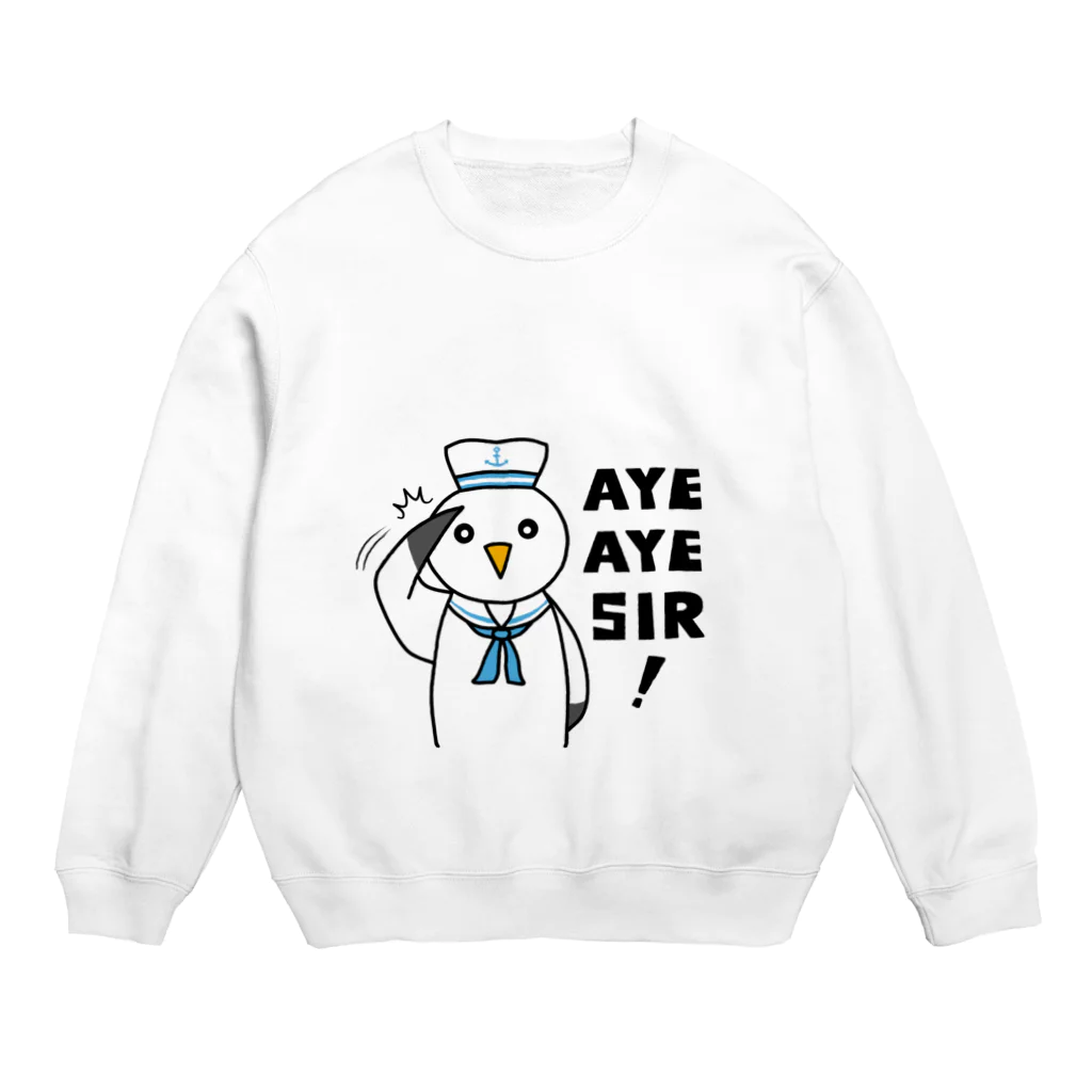 s_art_oのとりさんだいすき Crew Neck Sweatshirt