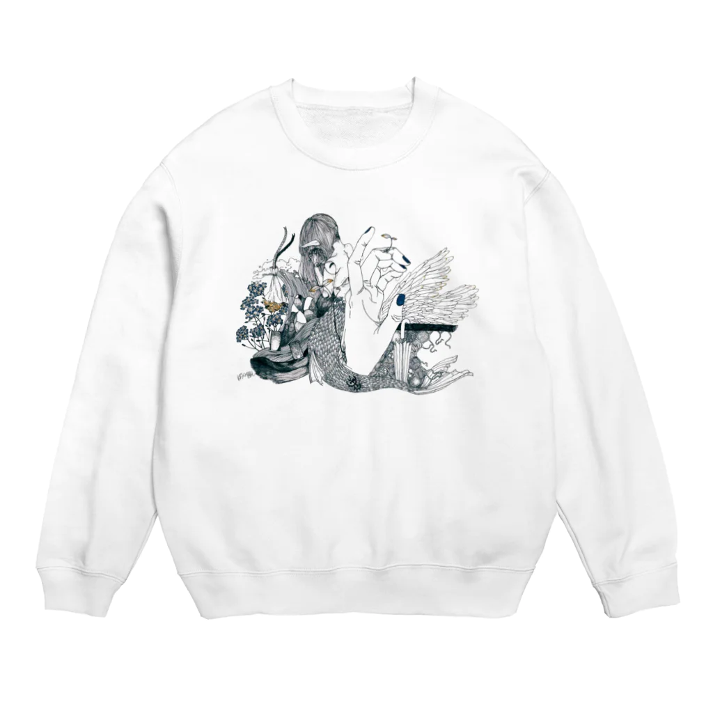 異星人生活日誌。の贖罪・追懐 Crew Neck Sweatshirt