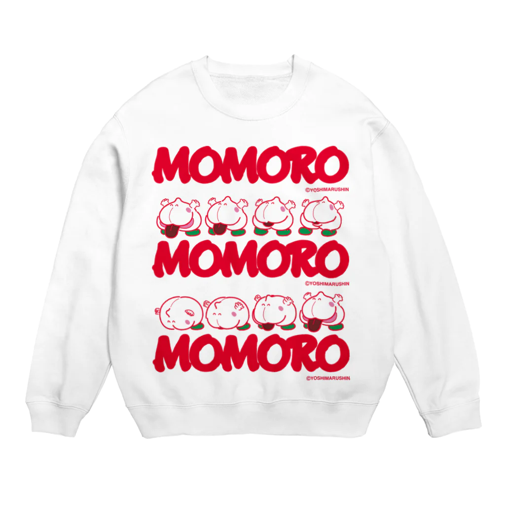 よシまるシンのMOMOROS1 Crew Neck Sweatshirt