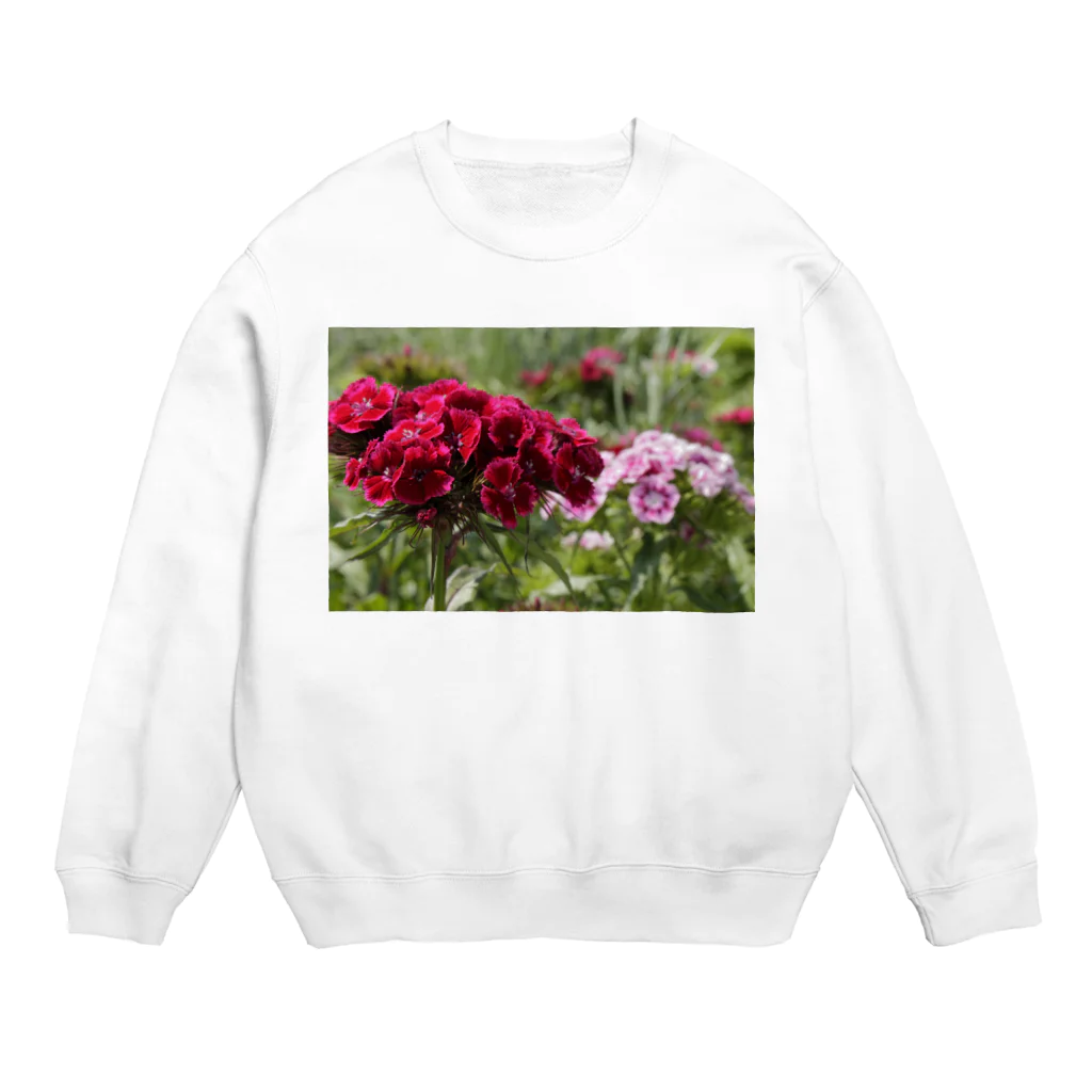 hiroki-naraのナデシコ（撫子）3  Crew Neck Sweatshirt