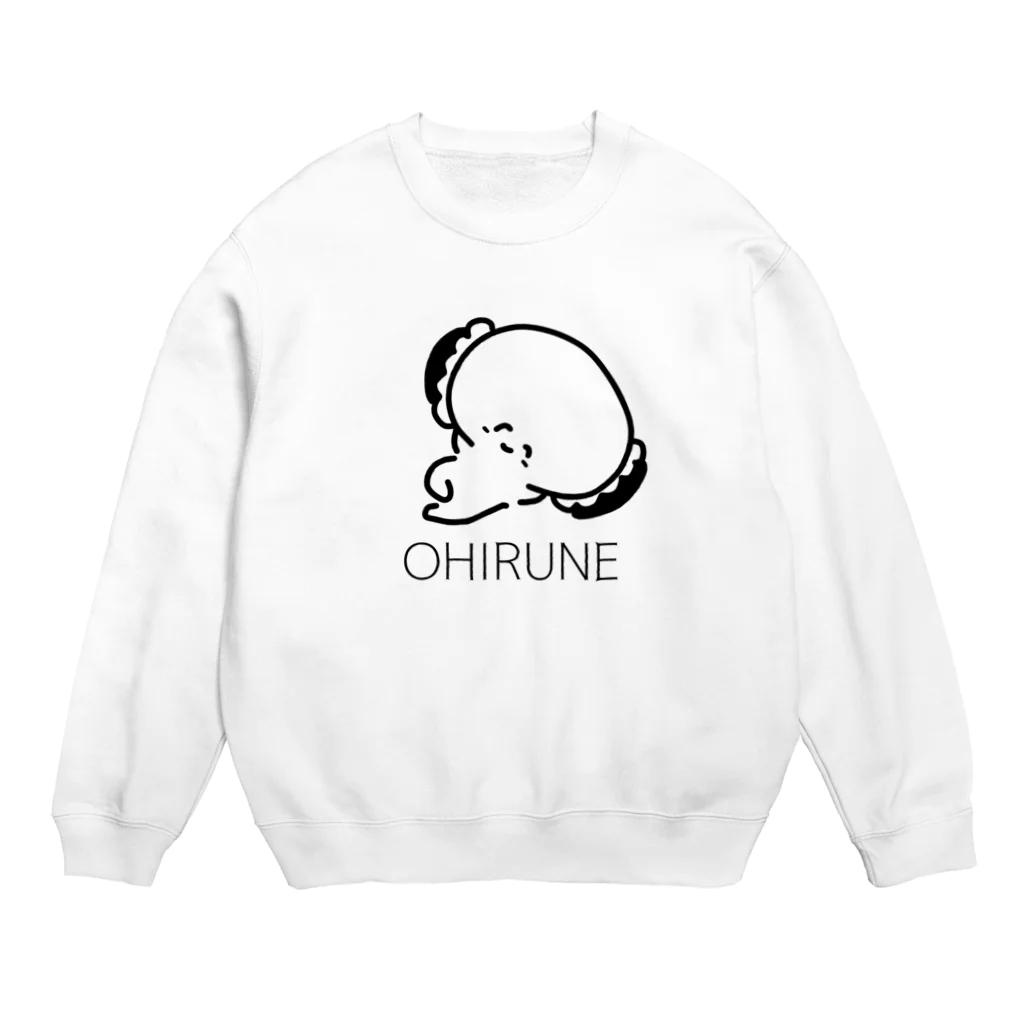 まくらちゃん公式ネットショップのおひるね Crew Neck Sweatshirt