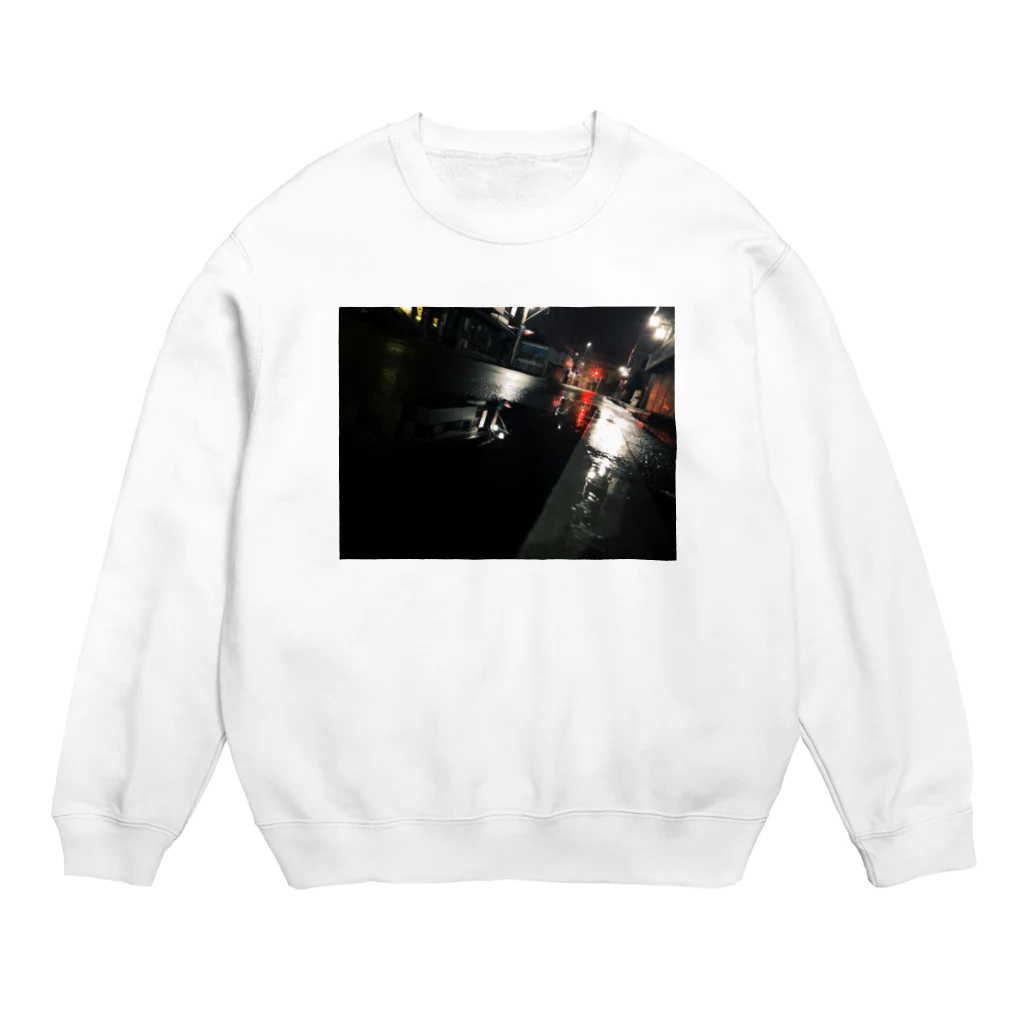 Socialの夜の帳 Crew Neck Sweatshirt