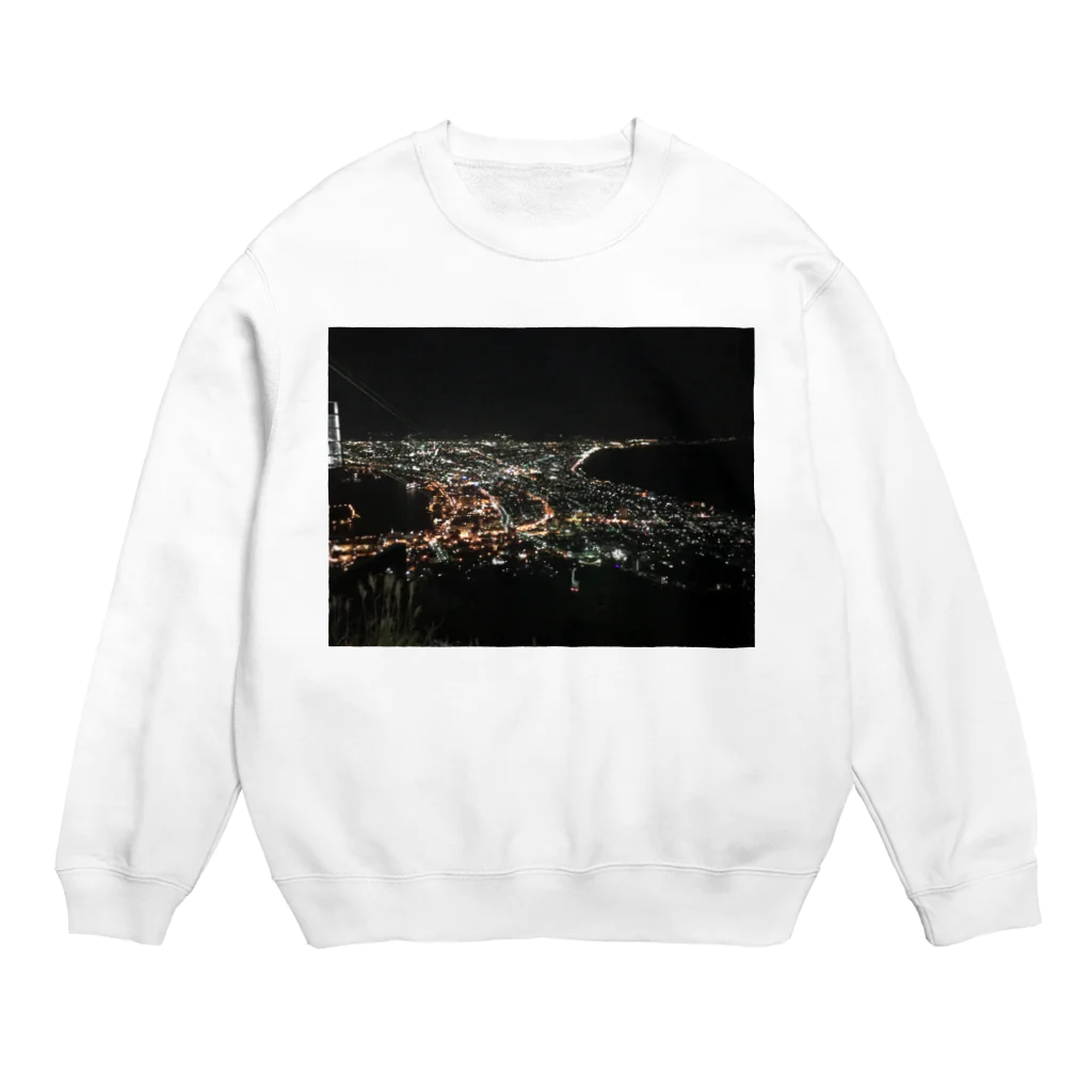 Masakiの夜景１ Crew Neck Sweatshirt