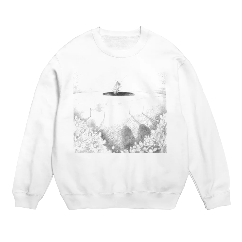 つらくもさんの天使の孤独について Crew Neck Sweatshirt