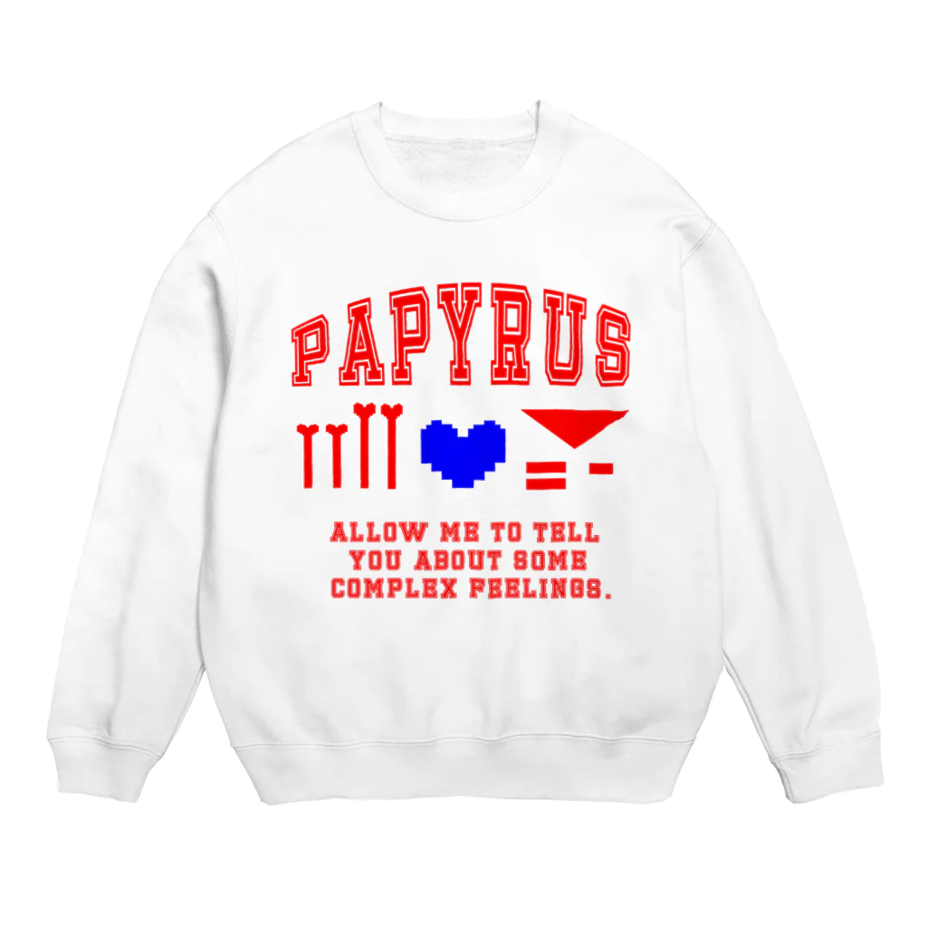 Zessanのパピルス Crew Neck Sweatshirt