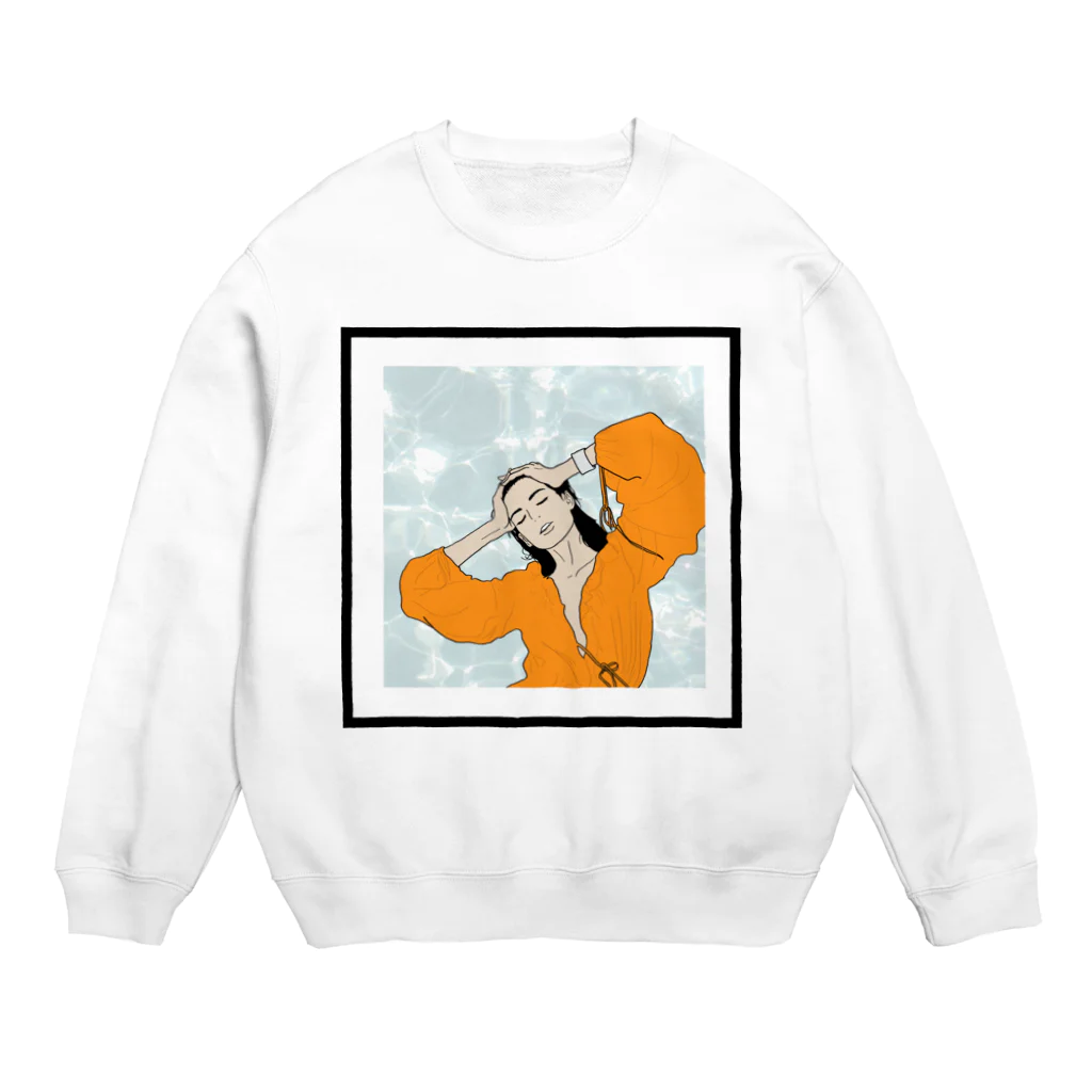 OCHIYASのorange pool Crew Neck Sweatshirt