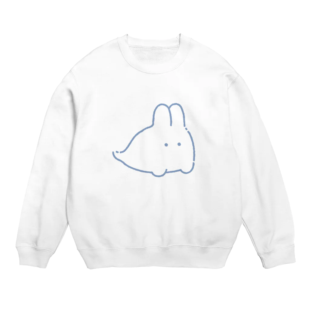 ***ghostのうさぎゴースト Crew Neck Sweatshirt