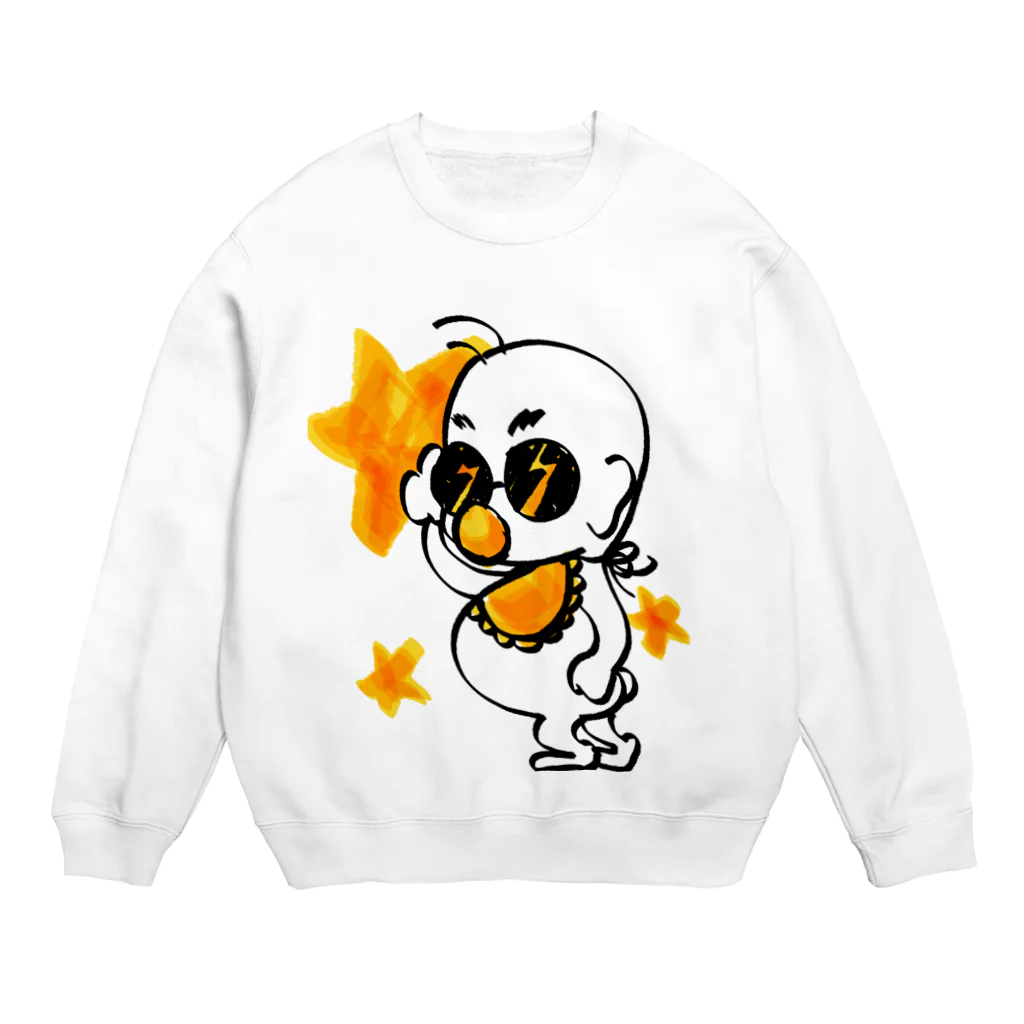 e-madokaのファンキー！？ Crew Neck Sweatshirt