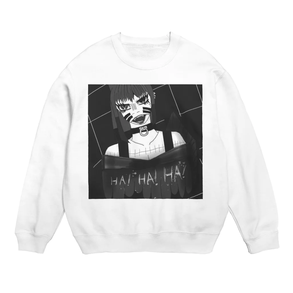 市イラストグッズショップの悪魔 Crew Neck Sweatshirt