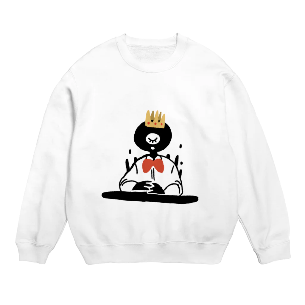 煙管のヒトメくん　zzz Crew Neck Sweatshirt