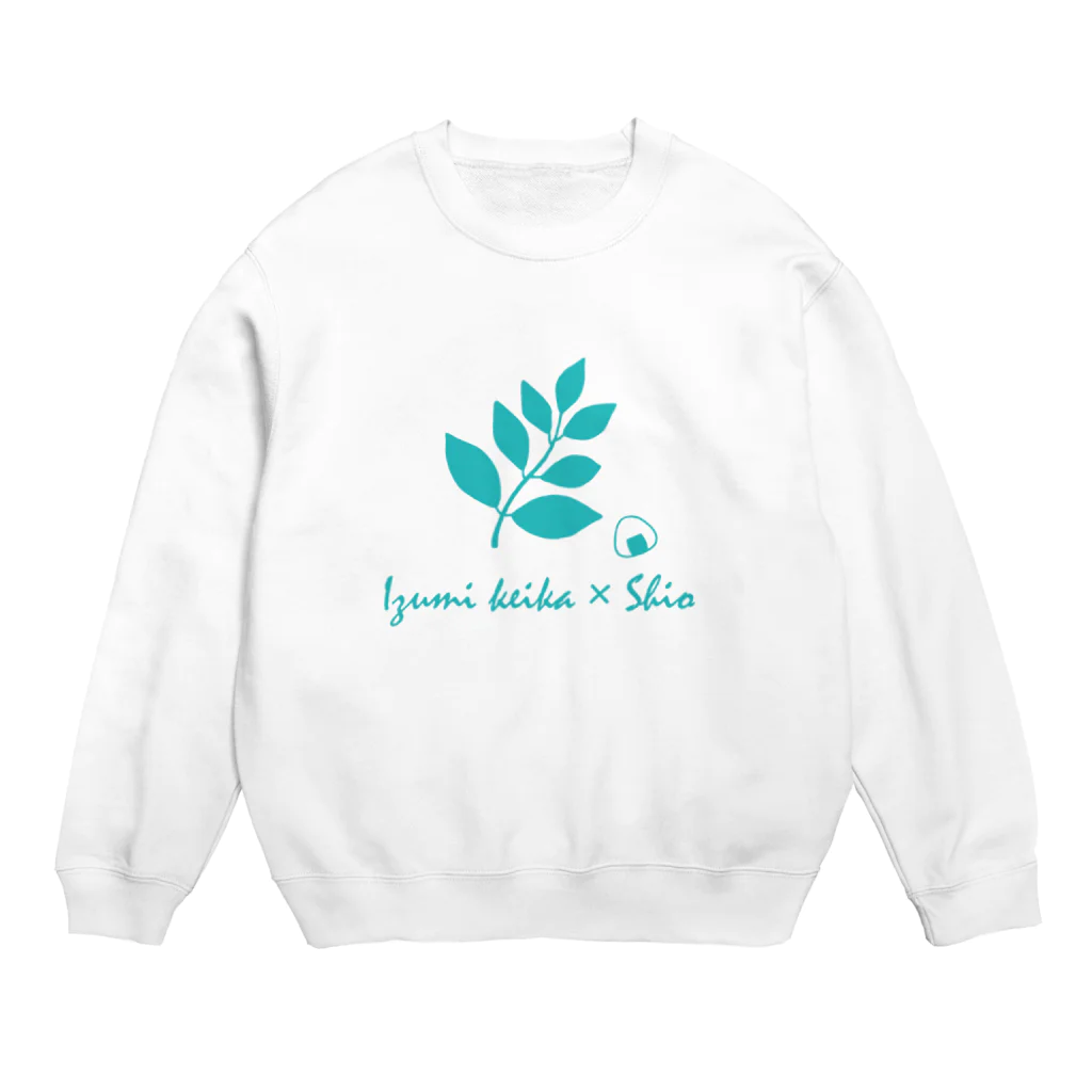 しぃやん🌿の🌿×🍙 Crew Neck Sweatshirt