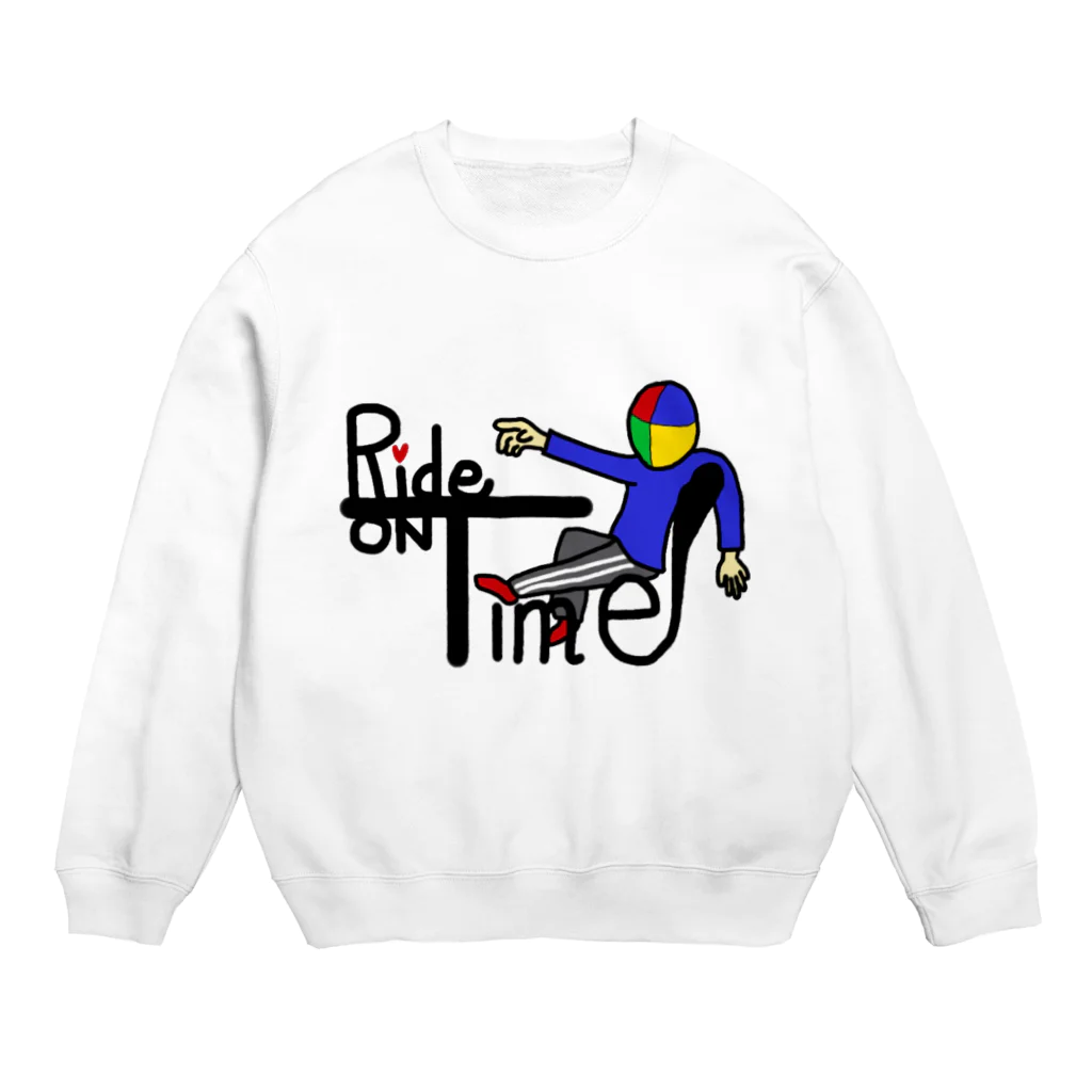 DaNのRide on time Crew Neck Sweatshirt