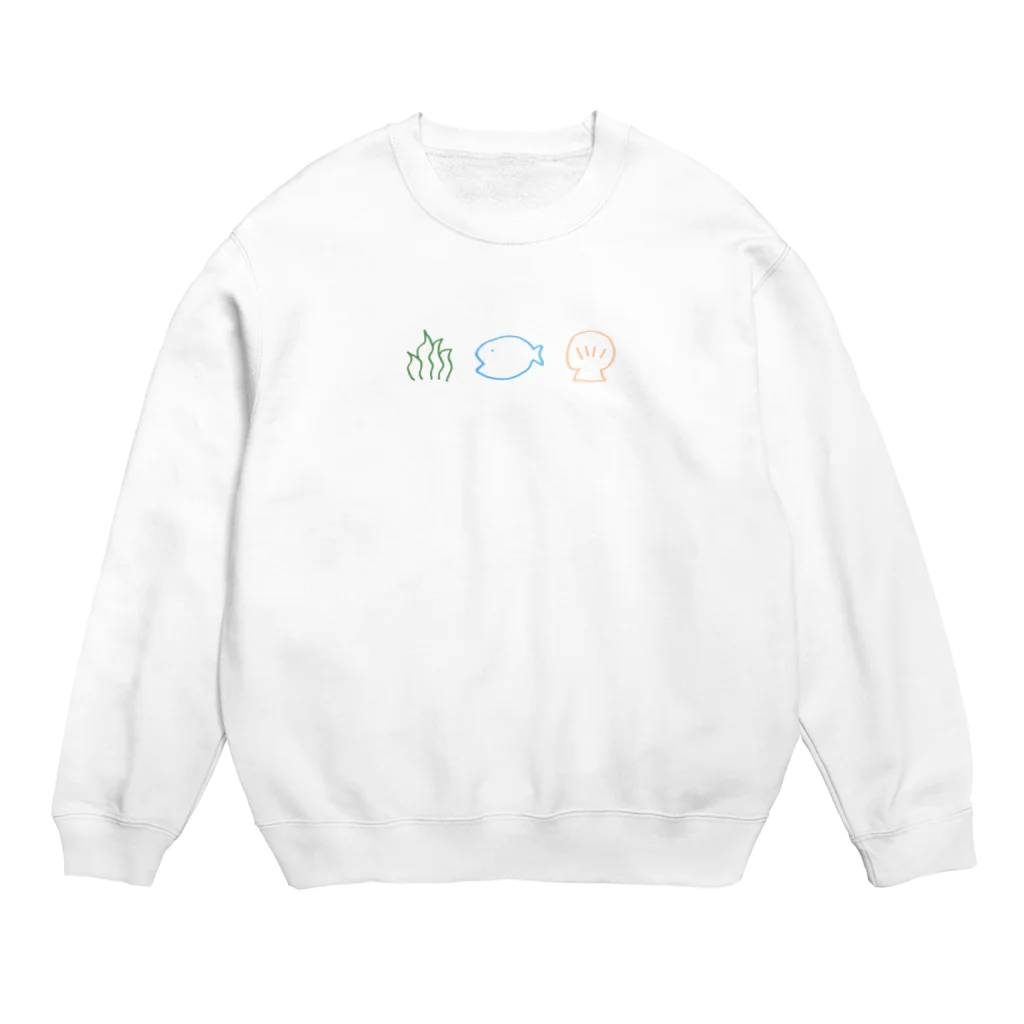 こにんにのヨード3兄弟 Crew Neck Sweatshirt