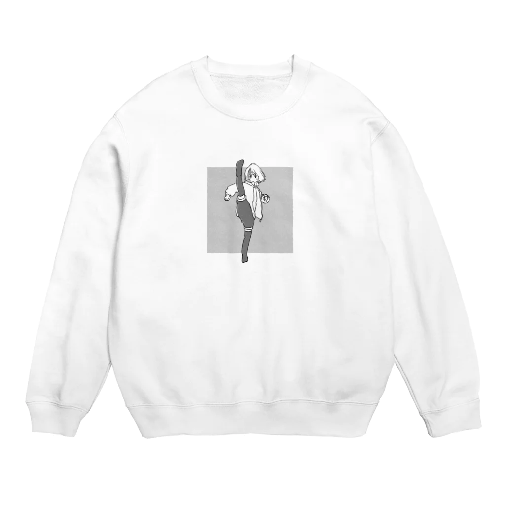 Paul Task Art -PTA-の息抜きガール221-b Crew Neck Sweatshirt